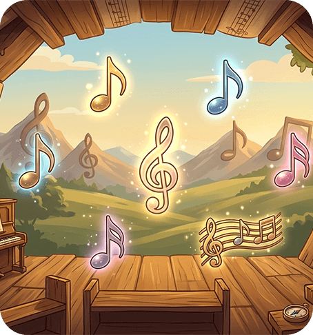 Copertina del gioco Raccogli note